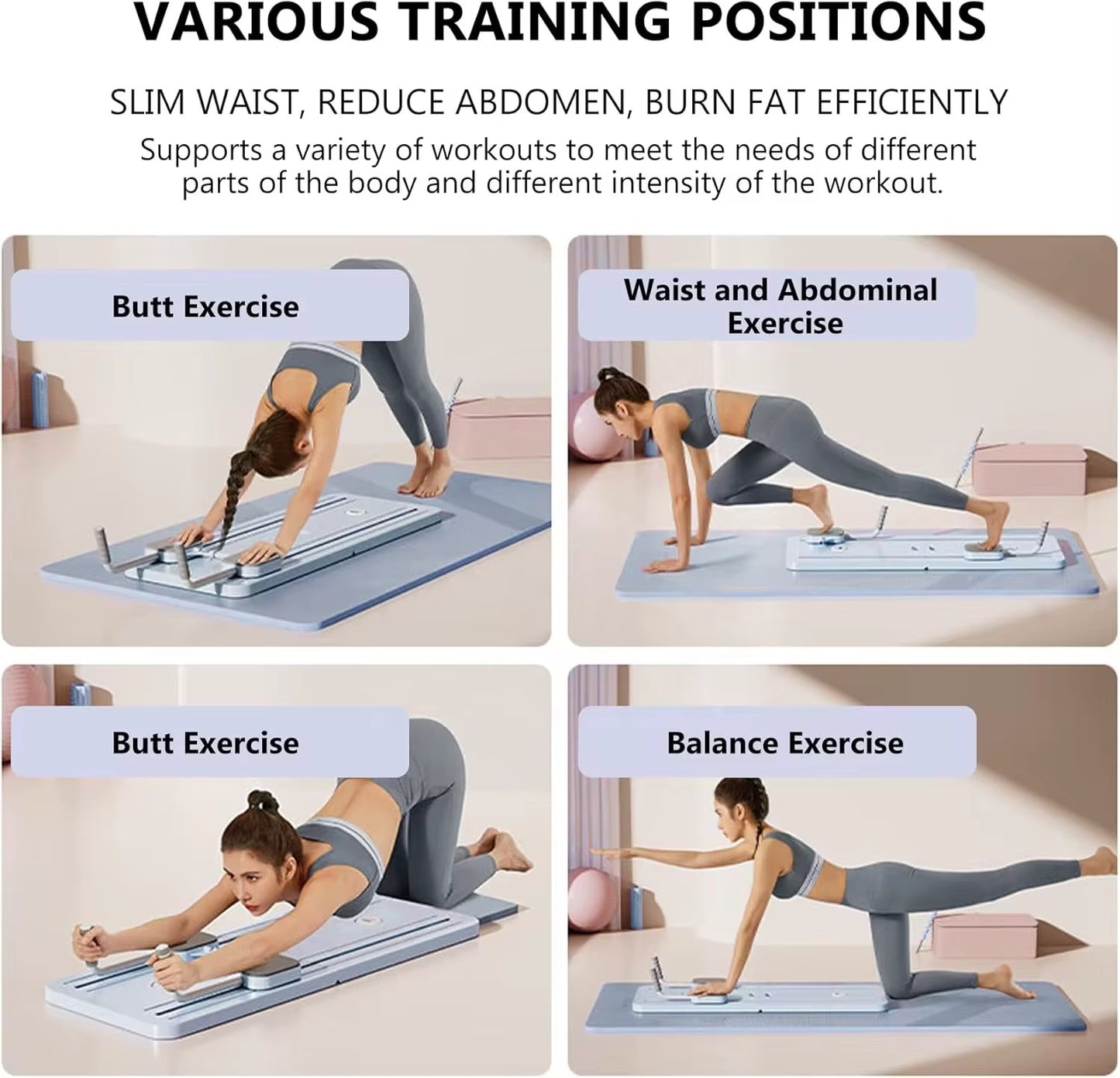 Onthego reformer pilates board
